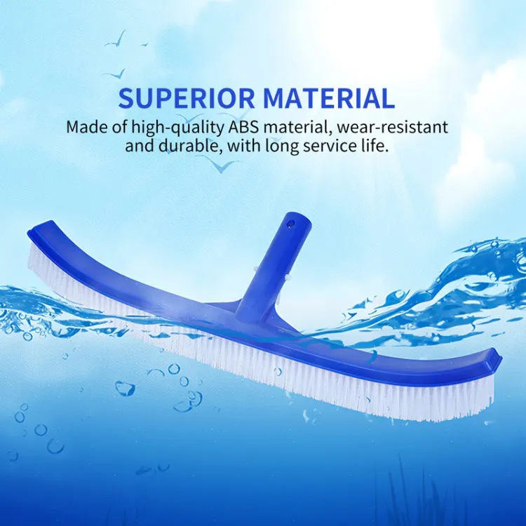 18 Inch Plastic Pool Brush Pool Wall Brush Cleaning Accessories