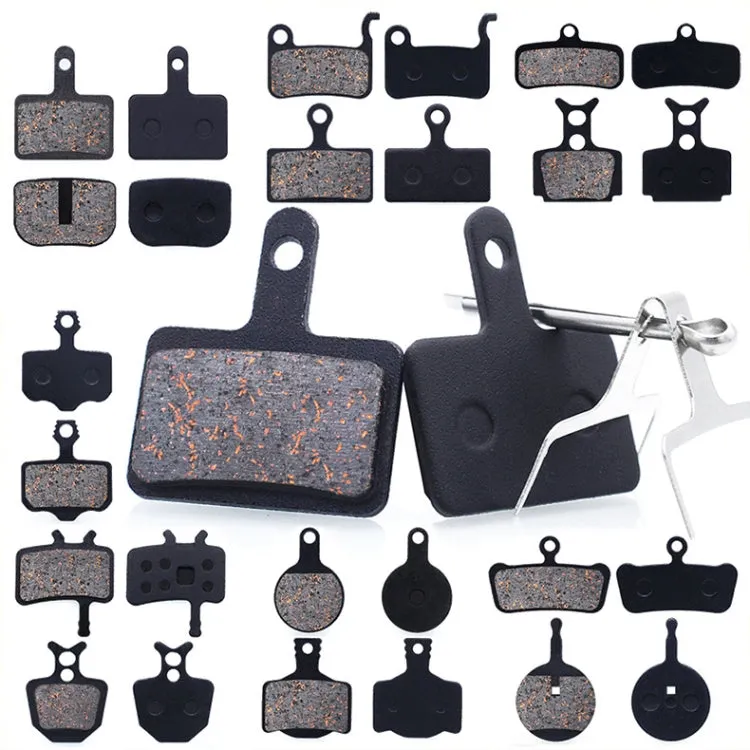 3 Pairs Mountain Bike Semi-Metallic Brake Pads M355 Oil Disc BB5 Resin Disc Brakes, Bagged(DB-S11)