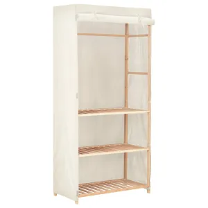 3-Tier Clothes Wardrobe 79x40x170 cm