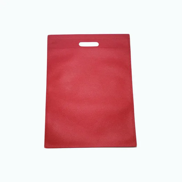 30x40cm New Reusable Shopping Bag Non-Woven Fabric Bags Folding Shopping Bag For promotion/Gift/shoes/Chrismas Grocery Bags Shop