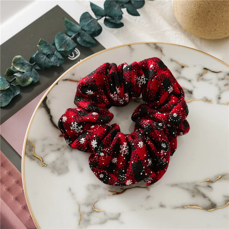 5PCs Girl Hair Ring Hair Rope Halloween Released Circle