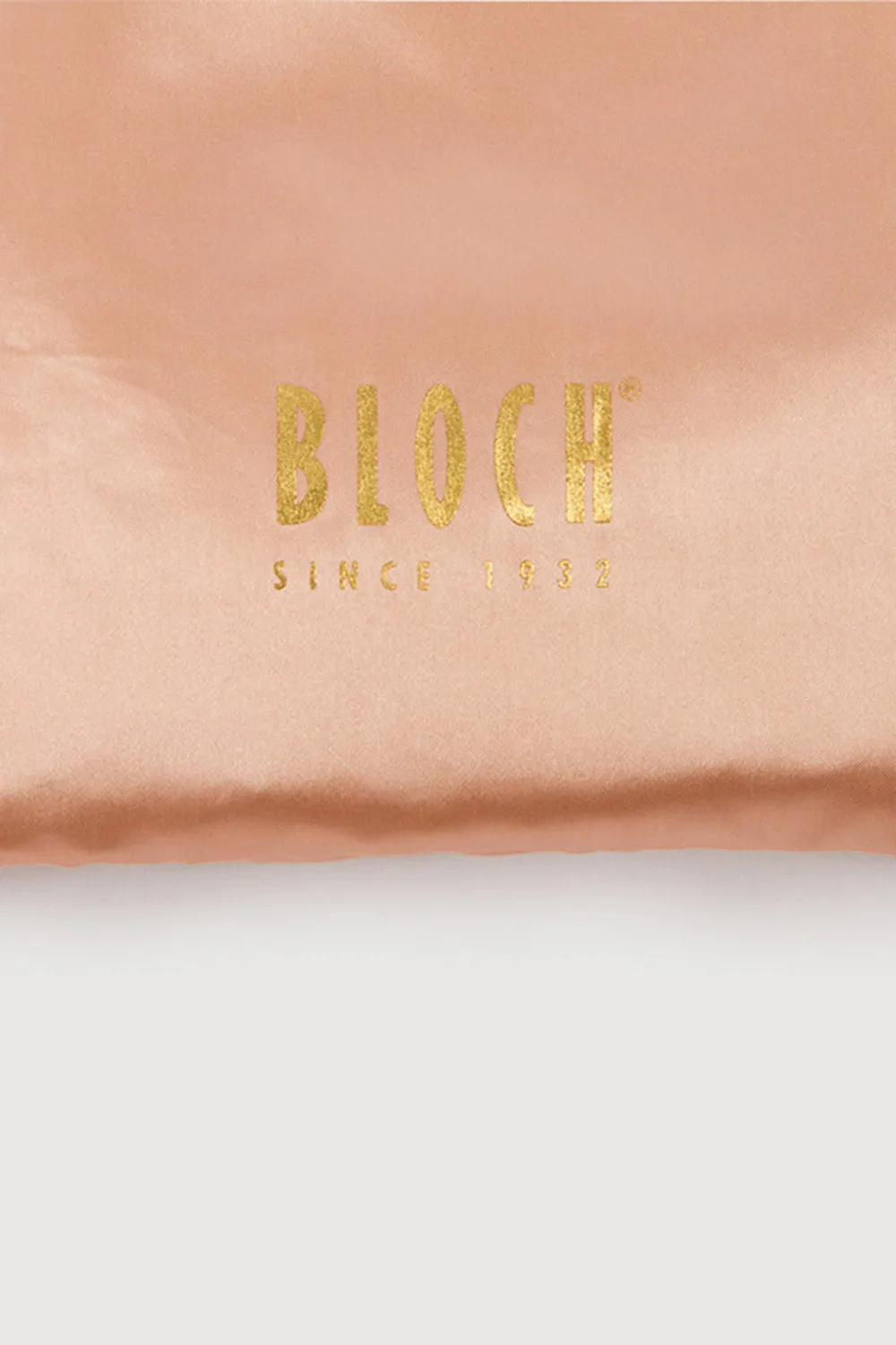 A6148 - Bloch Gold Logo Satin Dance Bag