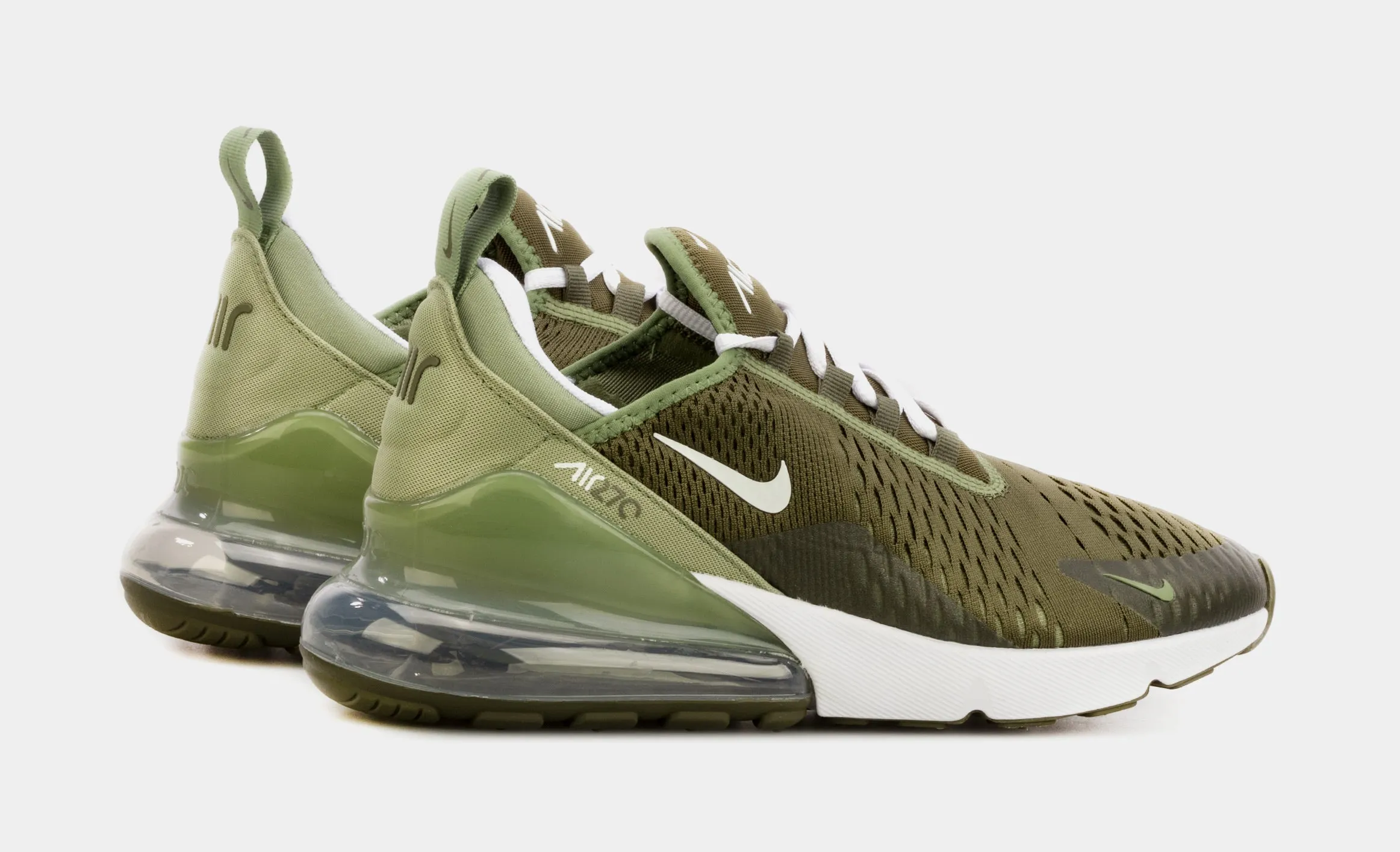 Air Max 270 Medium Olive Mens Running Shoes (Green)