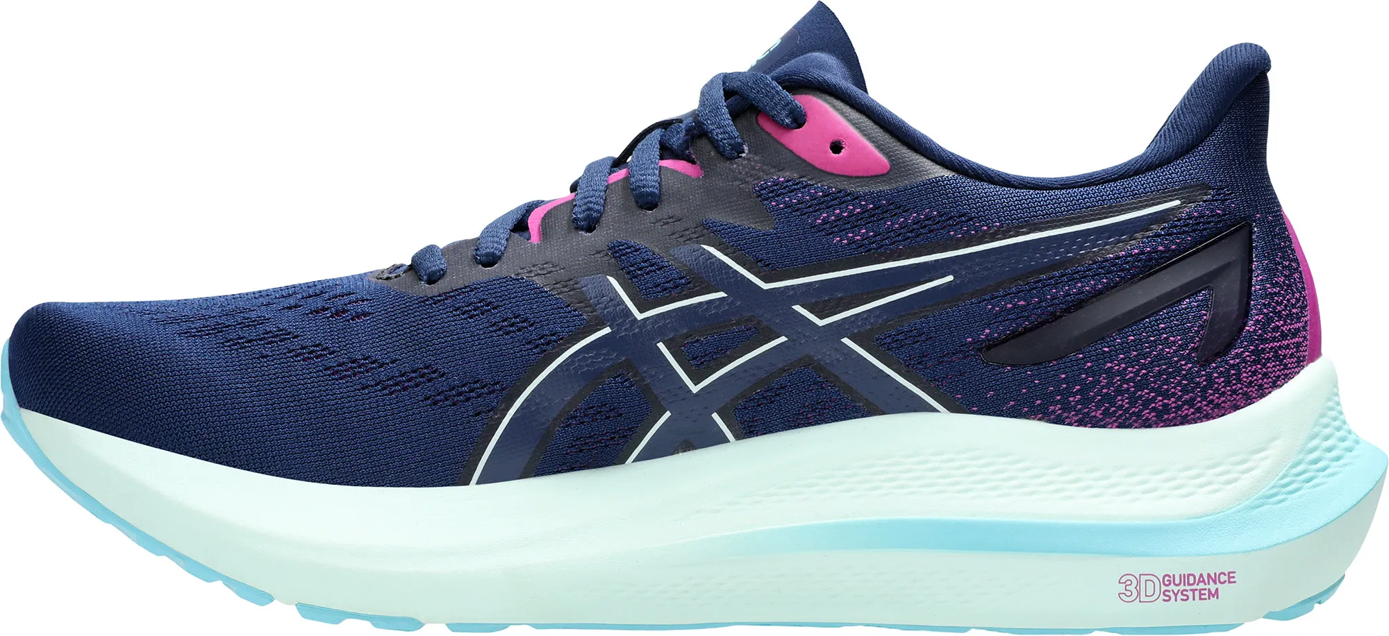 Asics GT 2000 12 Womens Running Shoes - Navy