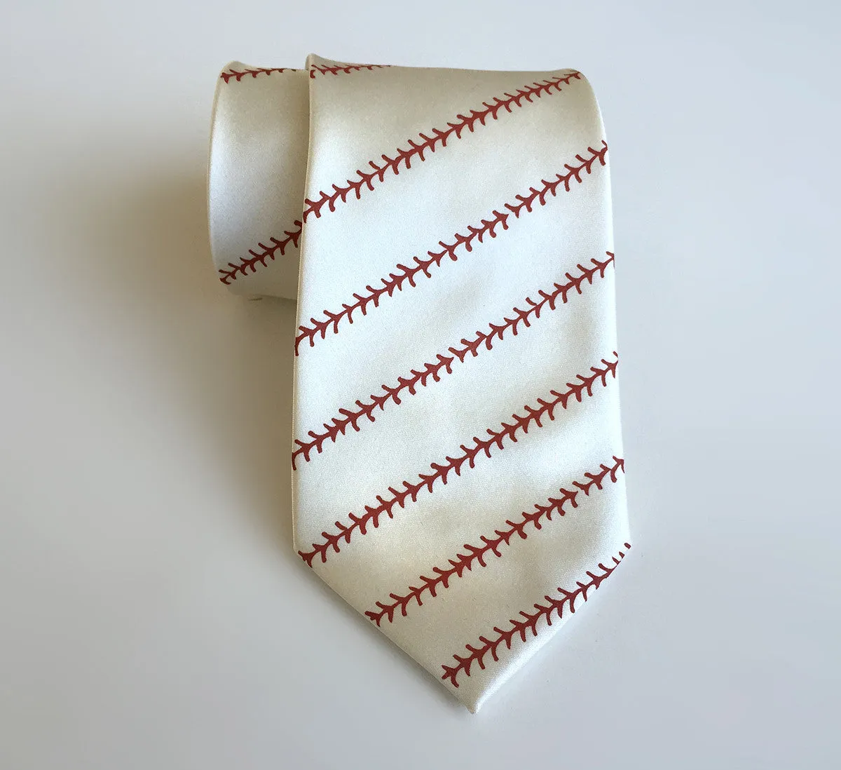 Baseball Stitching Necktie