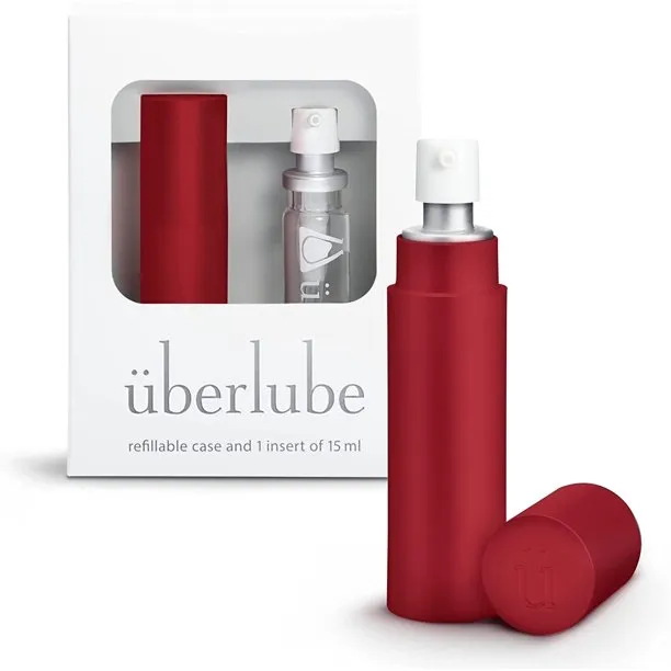 Überlube Luxury Lubricant Glass Bottle