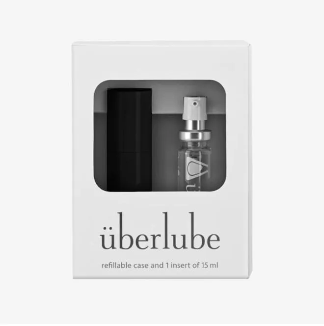 Überlube Luxury Lubricant Glass Bottle