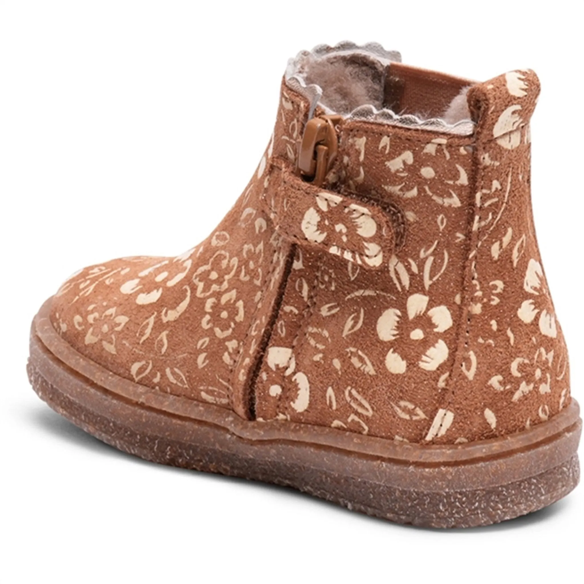 Bisgaard Siggi Lamb Starter Shoes Brandy Flowers