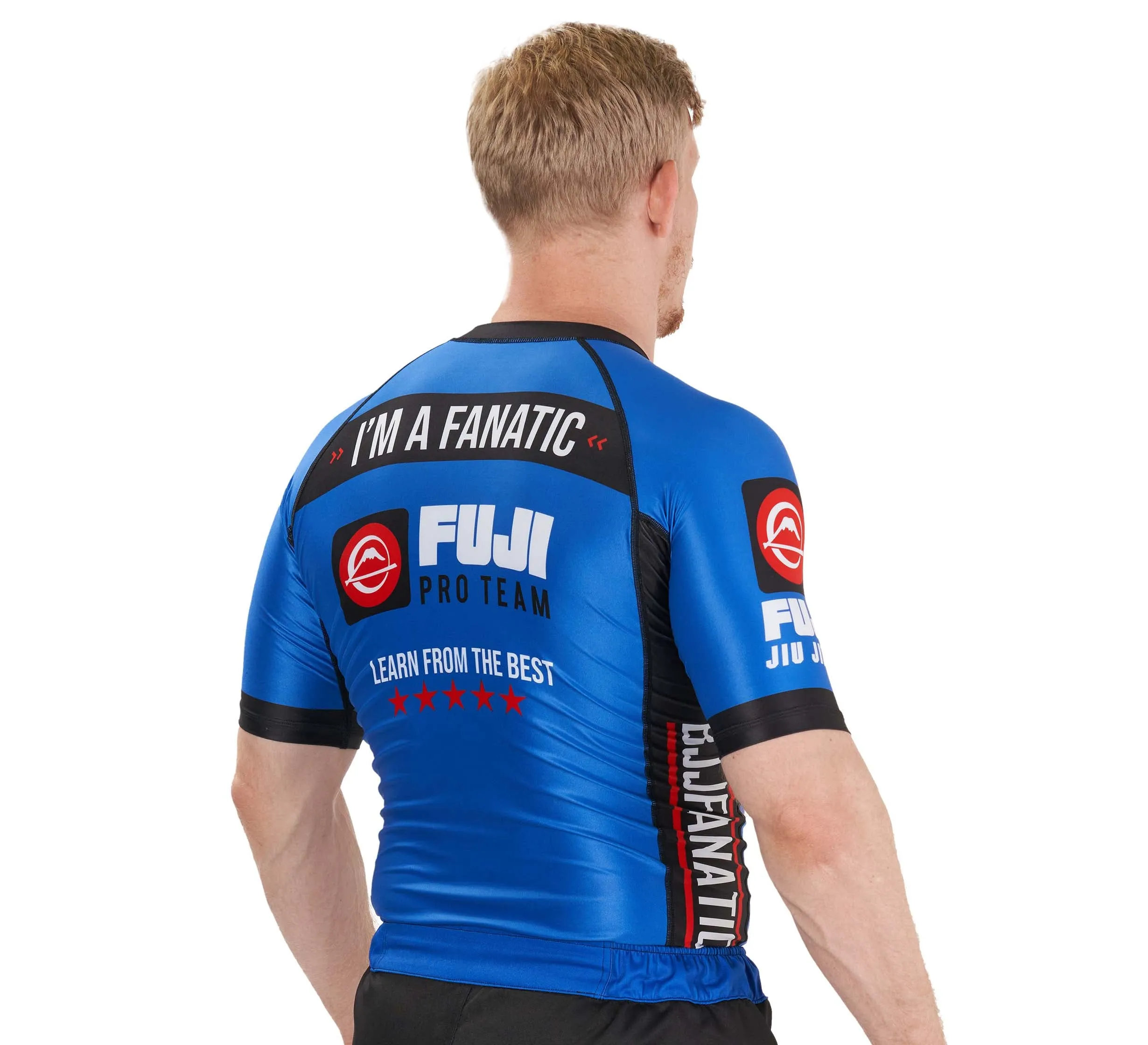 BJJ Fanatics Rashguard Blue