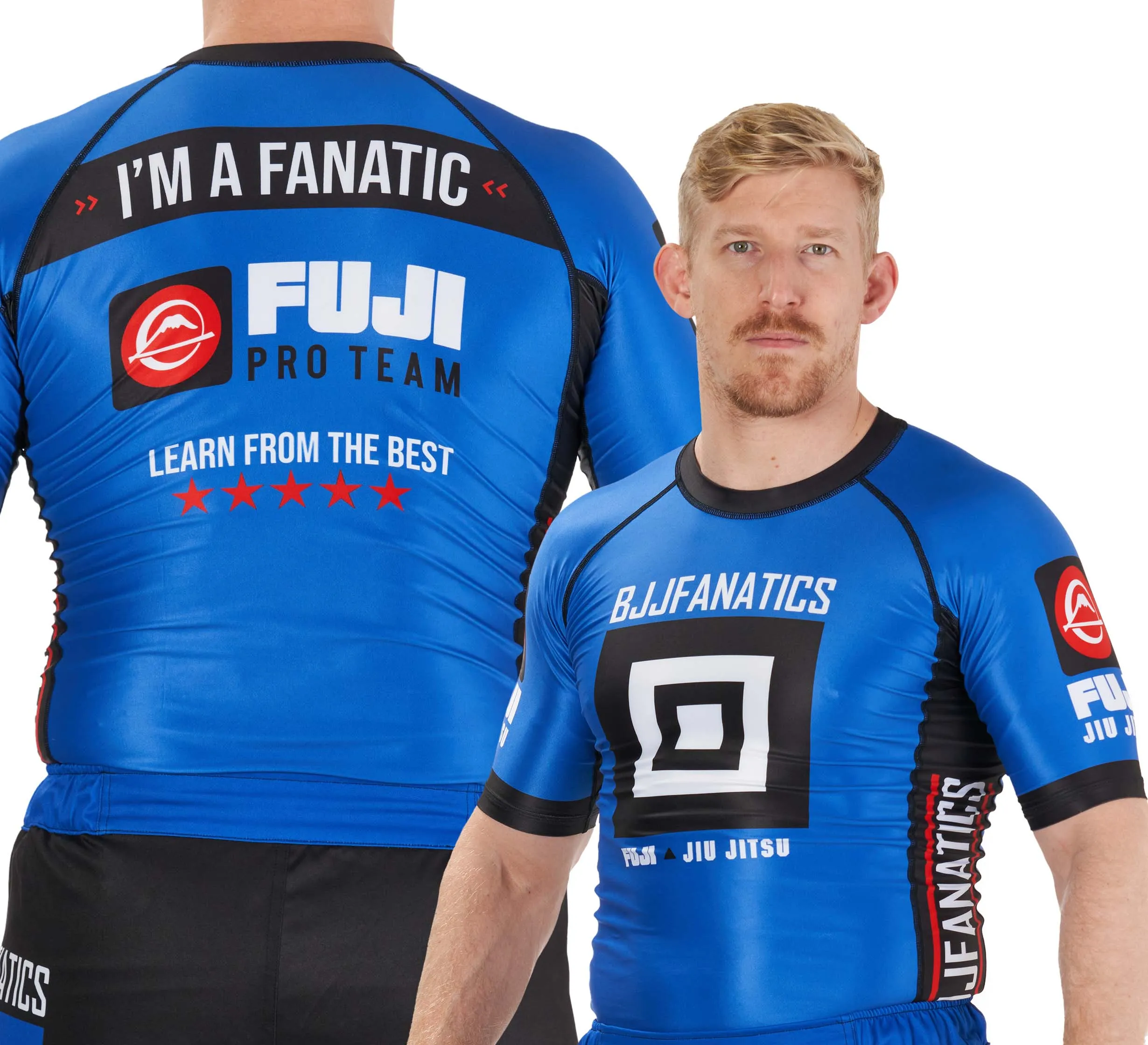 BJJ Fanatics Rashguard Blue