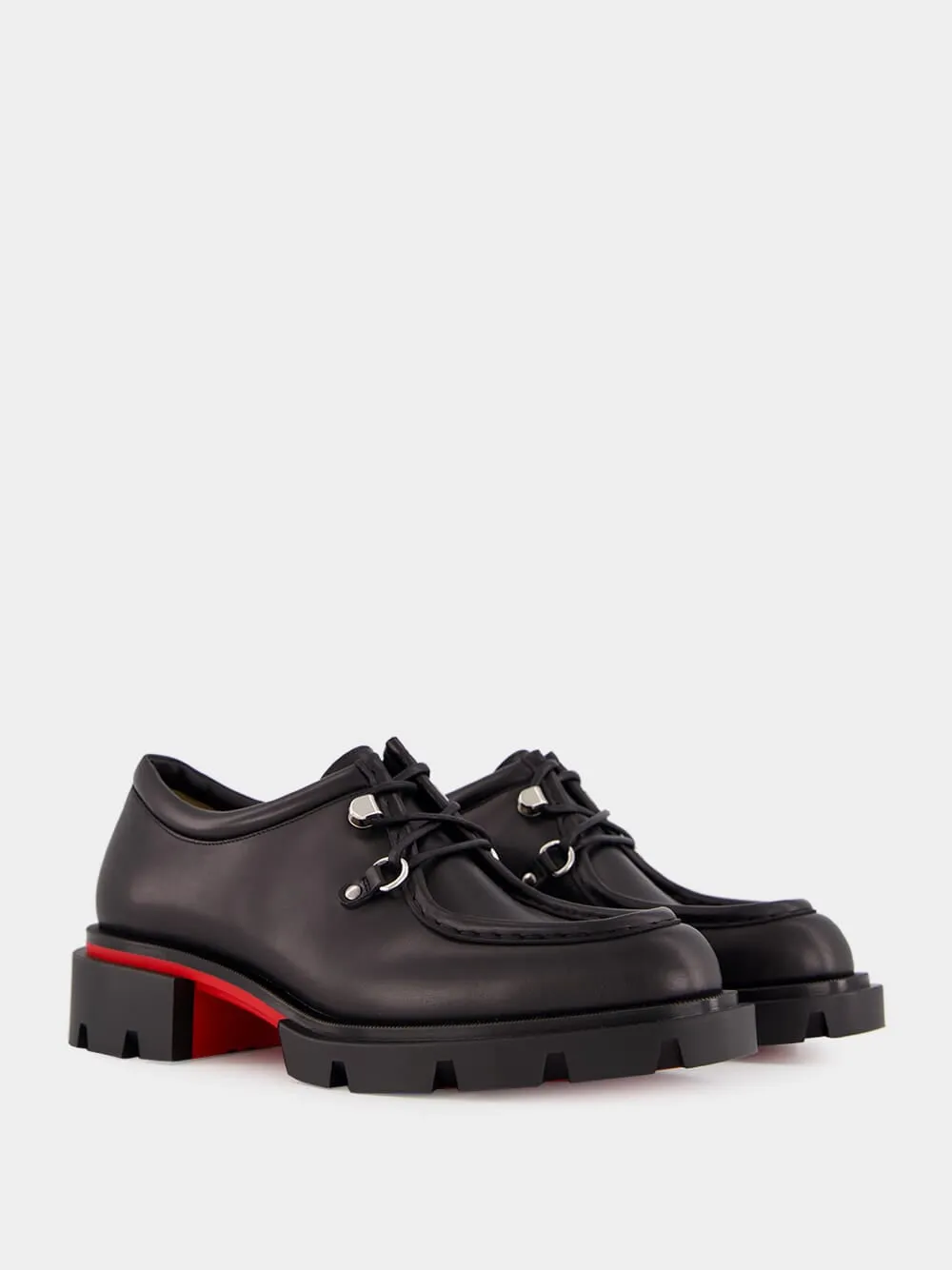 Black Our Pabelito Calf Leather Derby Shoes