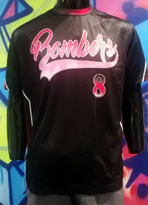 Bombers, Black - Custom Full-Dye Jersey