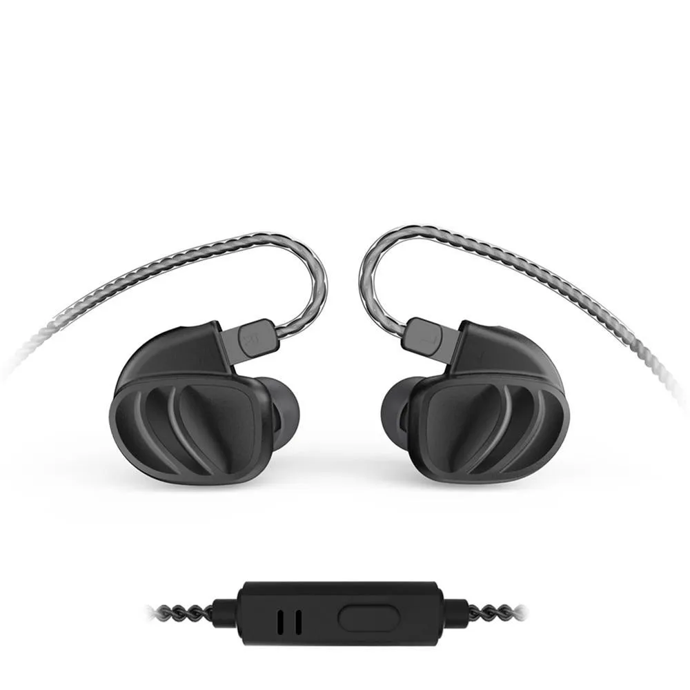 BQEYZ KC2 2BA 2DD Quad Drivers Hybrid In Ear Earphones