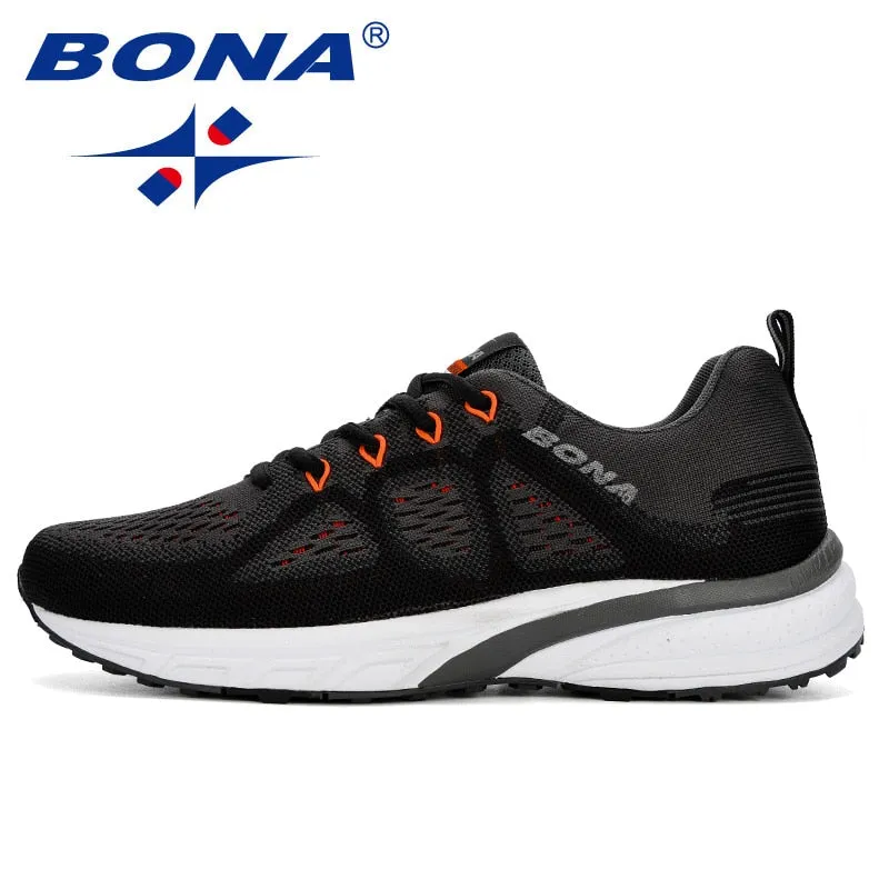 Breathable Lightweight Polyester Air Mesh Trainers for Men