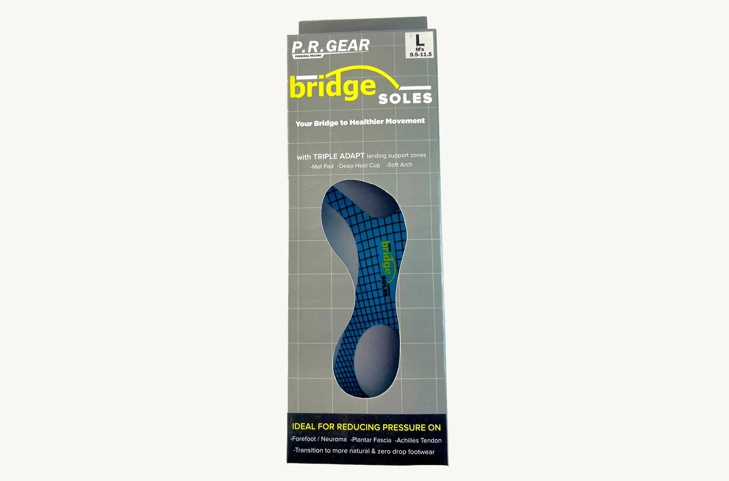 Bridge Soles - 3/4 Length Insole