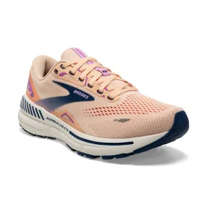 Brooks Womens Trainer Adrenaline GTS 23 Apricot/Estate Blue/Orchid