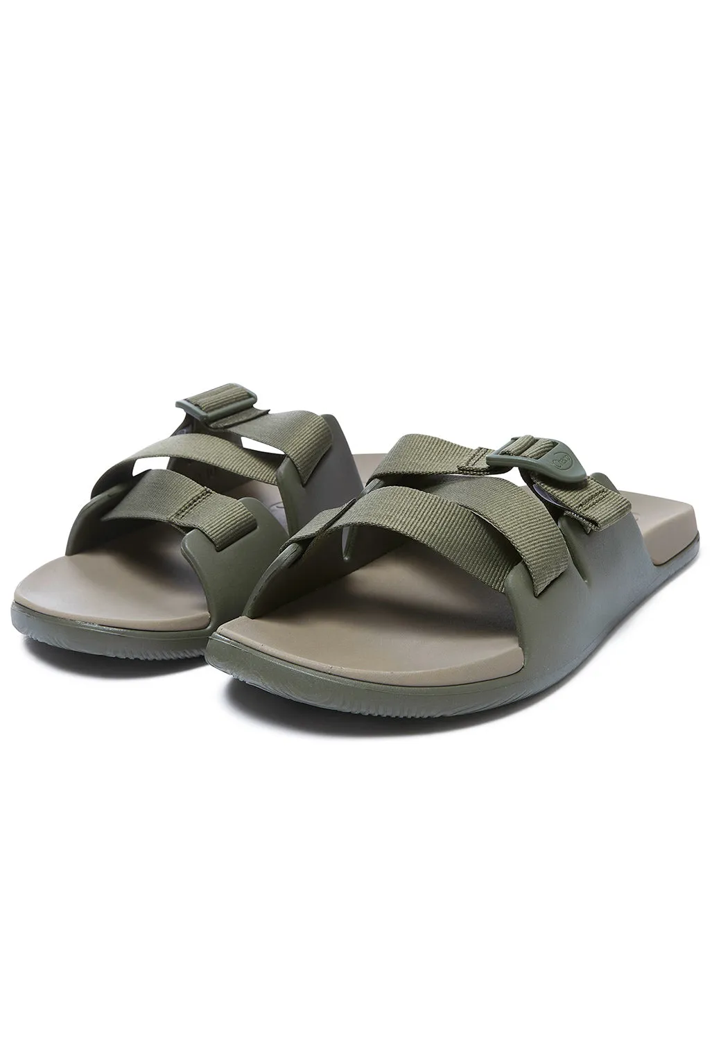 Chaco Chillos Men's Slides - Fossil