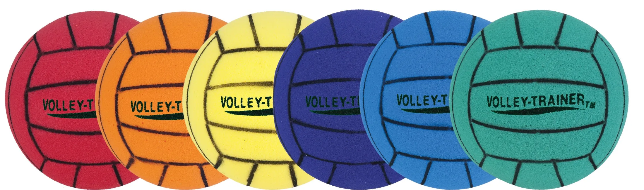 Champion Sports 8 Inch Ultra Foam Volleyball Set