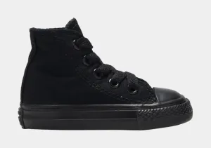 Chuck Taylor All Star HI Infant Toddler Lifestyle Shoes (Black)