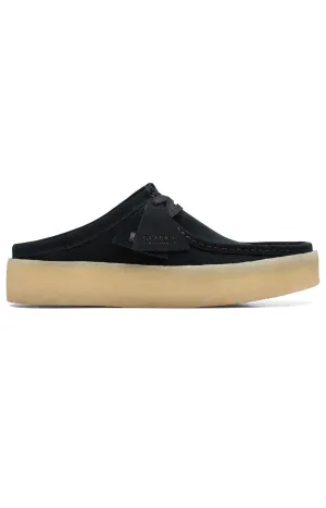 Clarks Wallabee Cup Lo Mule - Black Suede