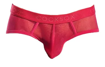 Cocksox Mesh Contour Pouch Sports Brief Fresia Pink