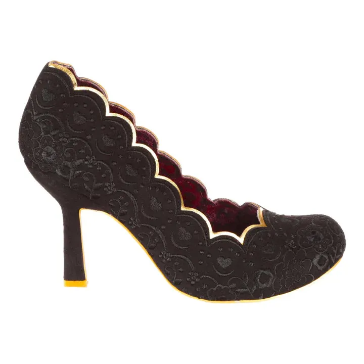 Dizzy Izzy in Black by Irregular Choice