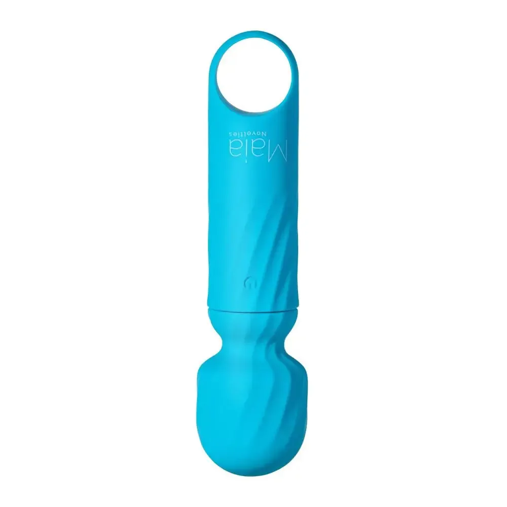 Dolly Blue Silicone Mini Wand Rechargeable