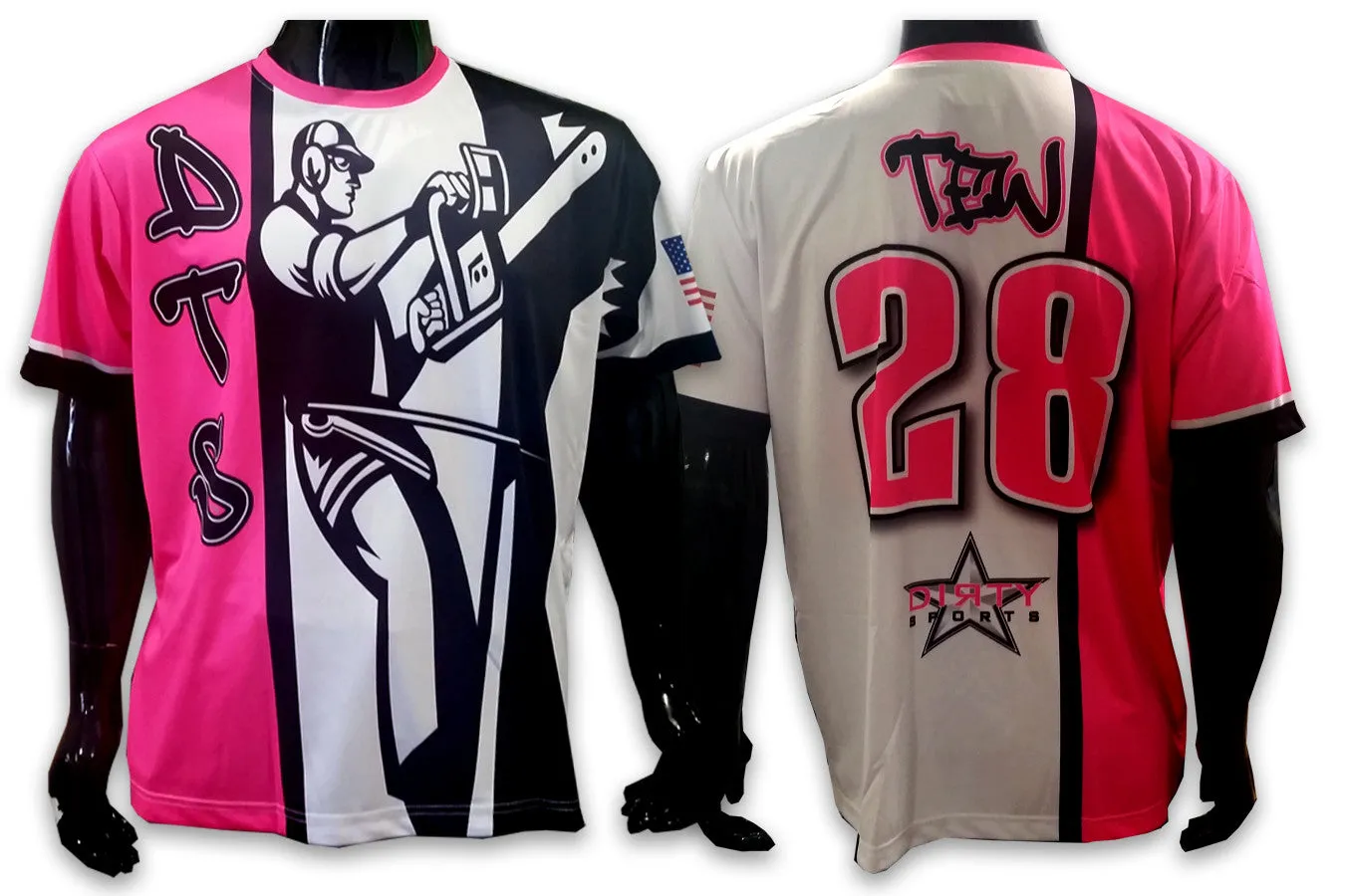 DTS PINK - Custom Full-Dye Jersey