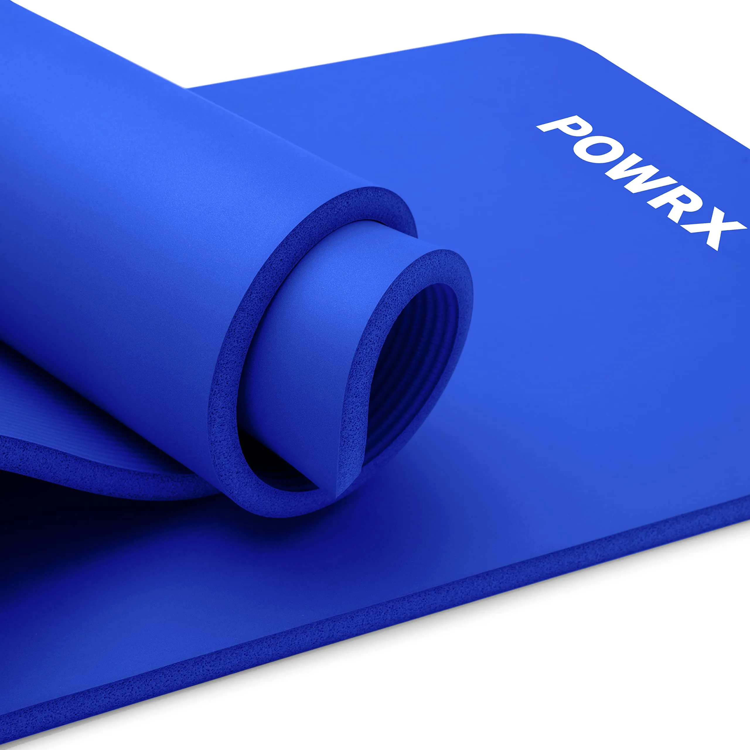 Exercise Yoga Mat Extra Thick Large With Carrying Strip And Bag Nonslip Skin