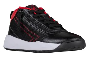 FINAL SALE - Black/Red BILLY Sport Hoop Athletic Sneakers