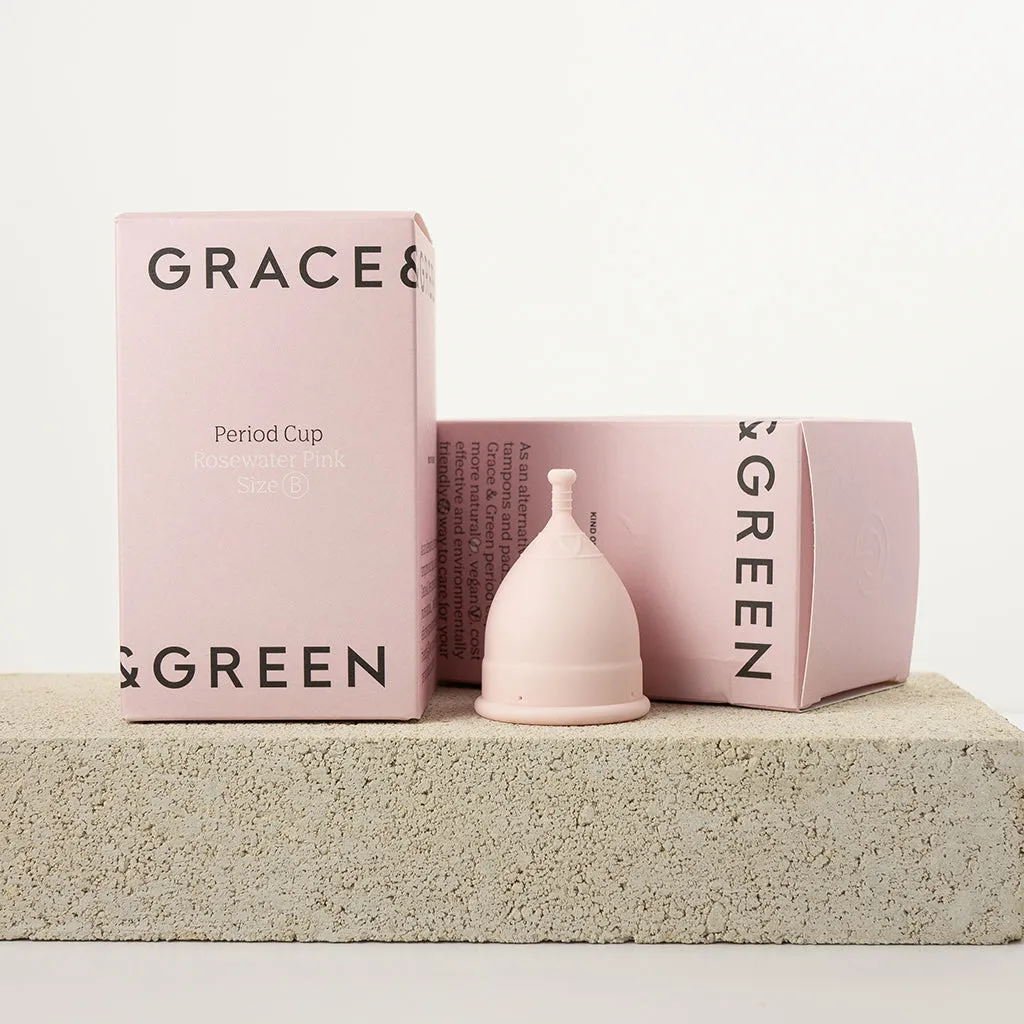 Grace and Green - Period Cup - Rosewater