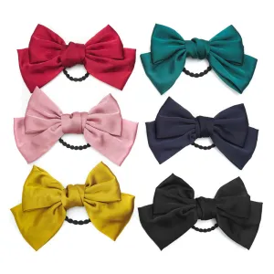 Hair Band Big Bow Satin Hair Rope Girl Hair Rope