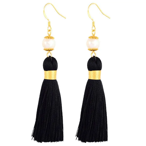 Holly Pearl Tassel Earrings Inspired By BAT