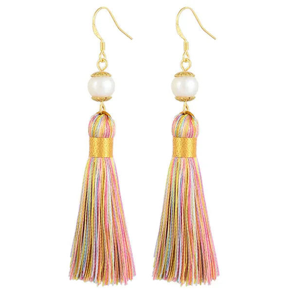 Holly Pearl Tassel Earrings Inspired By BAT