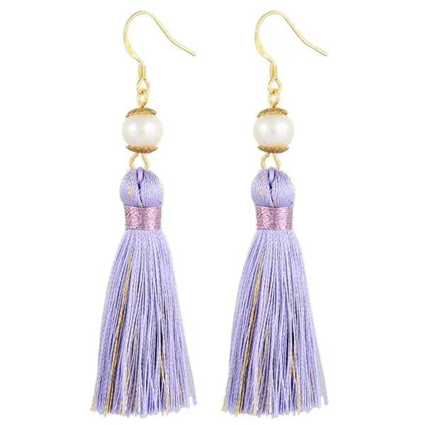 Holly Pearl Tassel Earrings Inspired By BAT