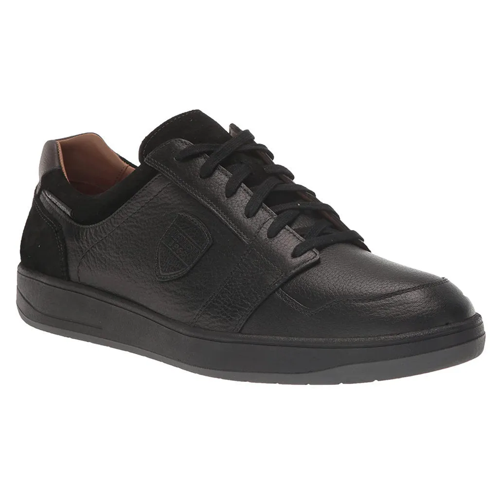 Hugh Full Grain Leather Men's Trainers