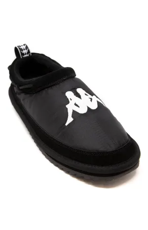 Kappa Unisex Authentic Mule 3 Slippers - Classic Black/White Design