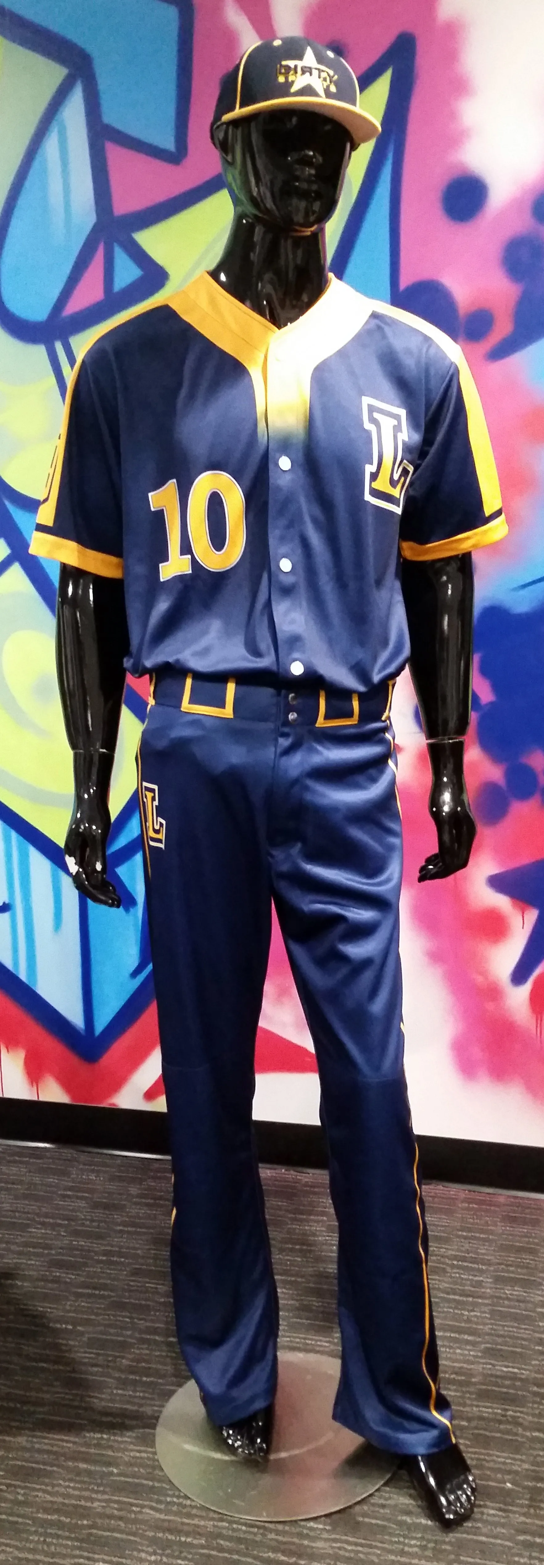 LaSalle Baseball, Button Up - Custom Full-Dye Jersey