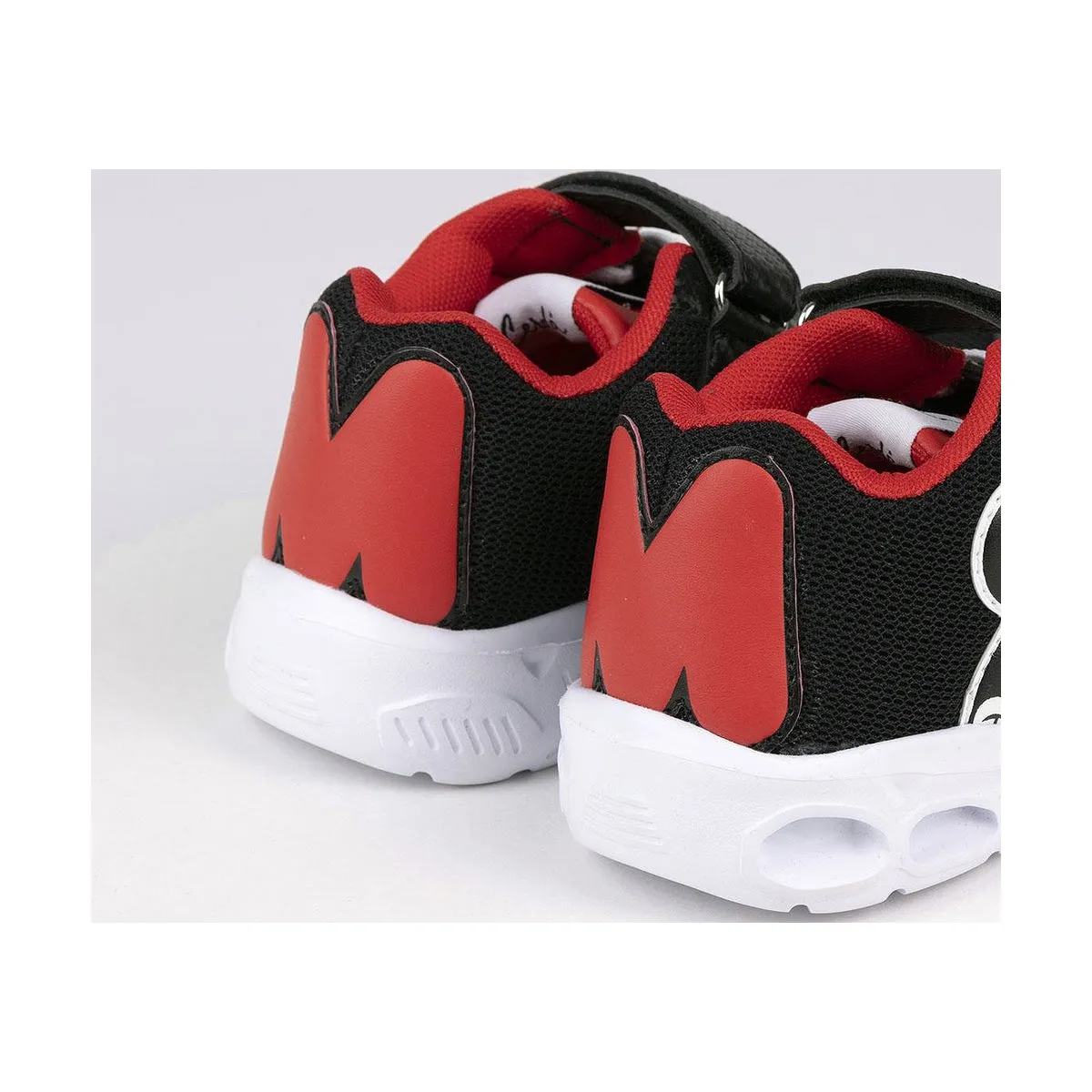 LED Trainers Mickey Mouse Black