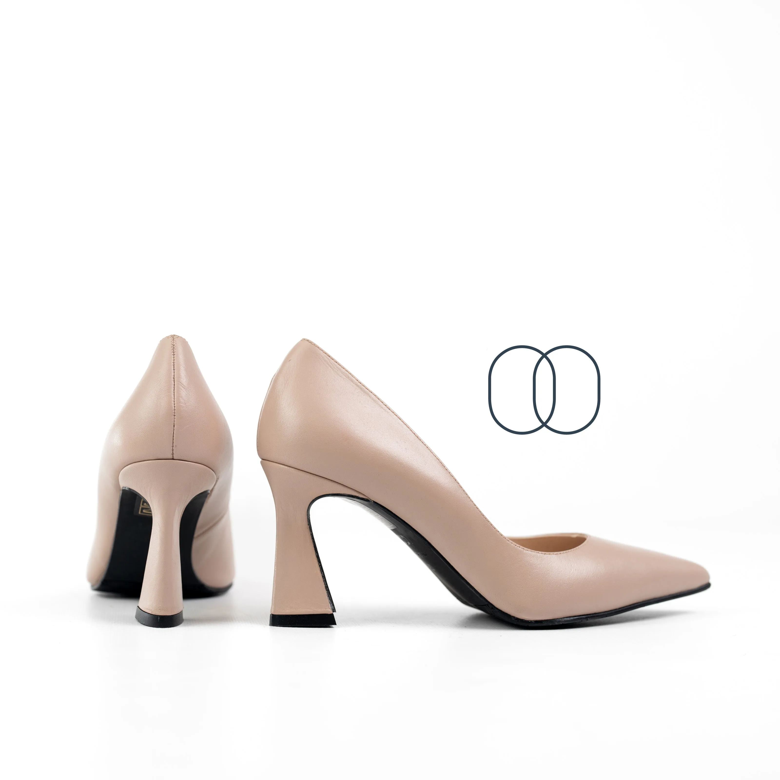 LODI ROA Nude Court Shoes