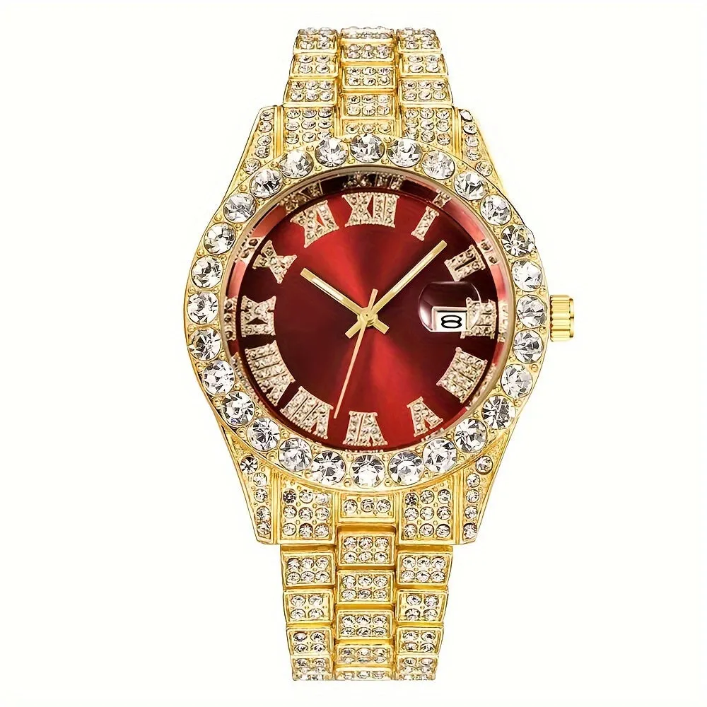 Luxury Hip Hop Quartz Mens Watch The Ultimate Gift