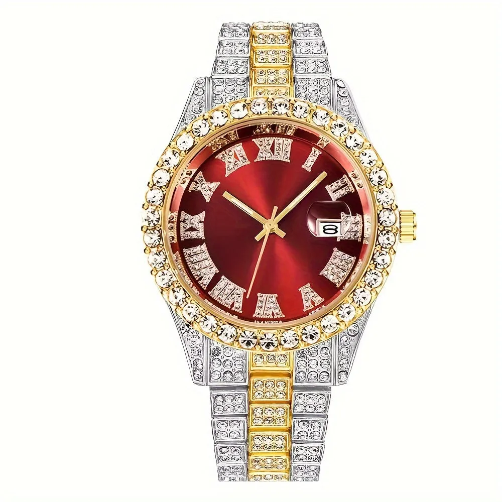 Luxury Hip Hop Quartz Mens Watch The Ultimate Gift