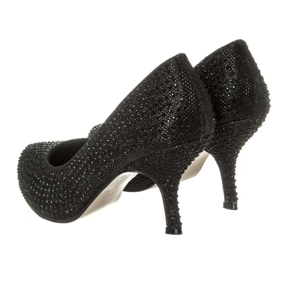 Maddi Mid Heel Conceal Platform Court Shoe