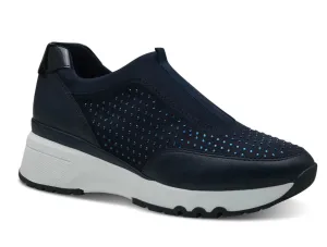 Marco Tozzi 24730-41 Pull On Embellished Navy Trainers