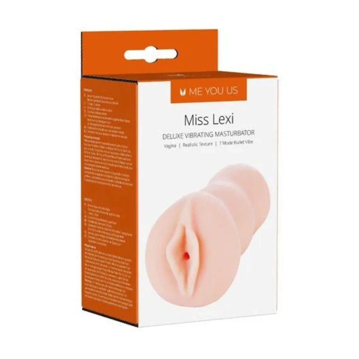 Me You Us Miss Lexi Deluxe Vibrating Masturbator Pink