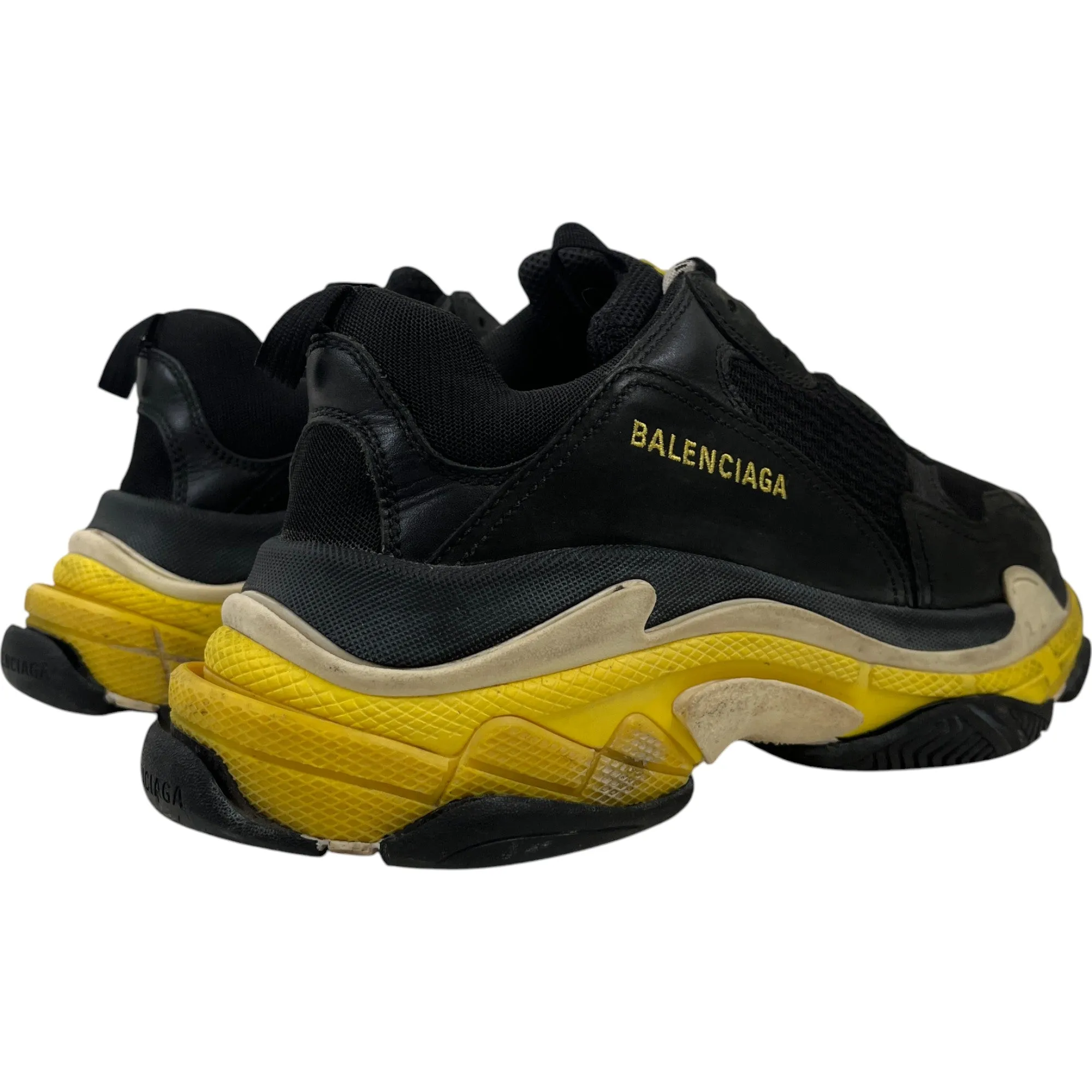 Men's Triple S Low Trainers Black Size EU 42 / UK 8