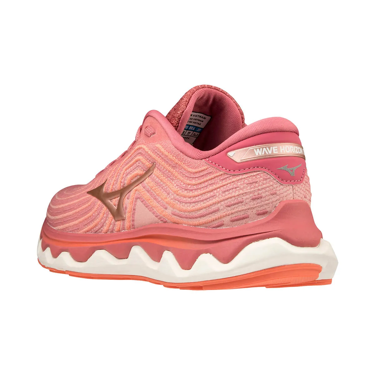 Mizuno Wave Horizon 6 Womens | Garnetr/rcopper/persimmo