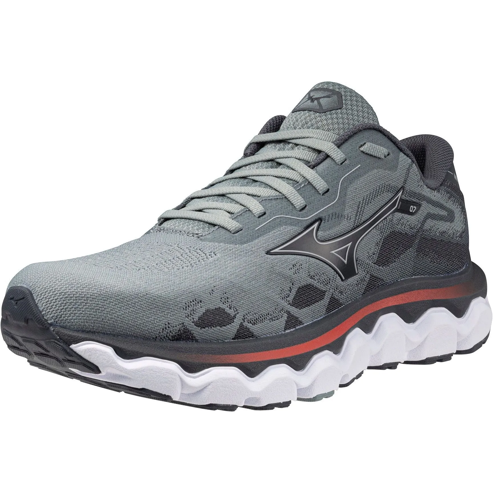 Mizuno Wave Horizon 7 Mens Running Shoes - Grey