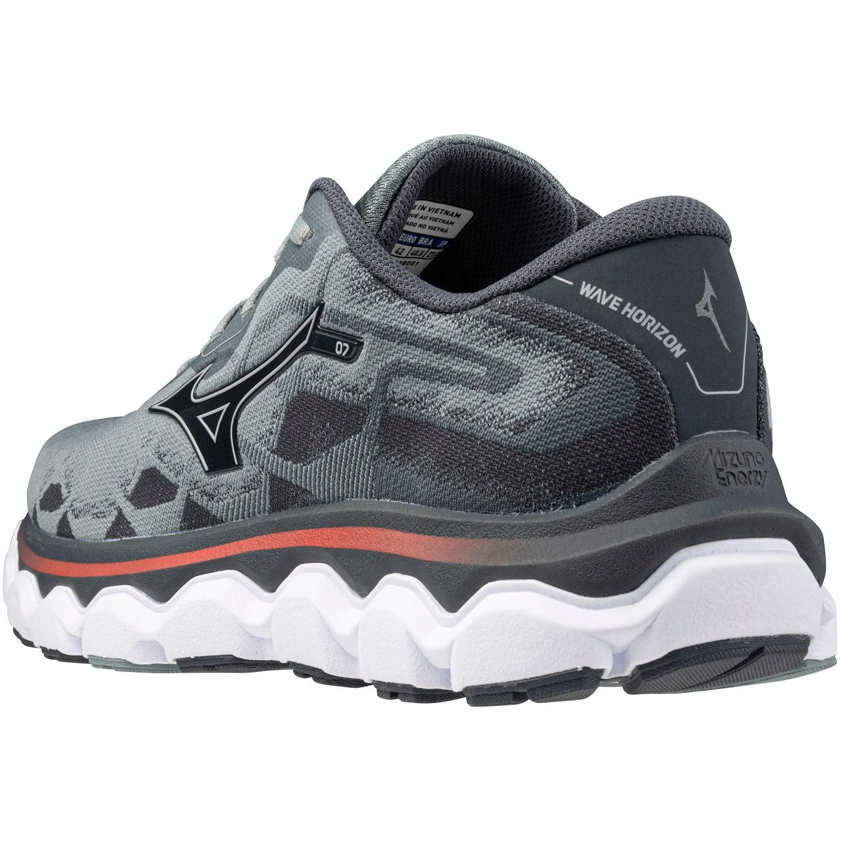 Mizuno Wave Horizon 7 Mens Running Shoes - Grey