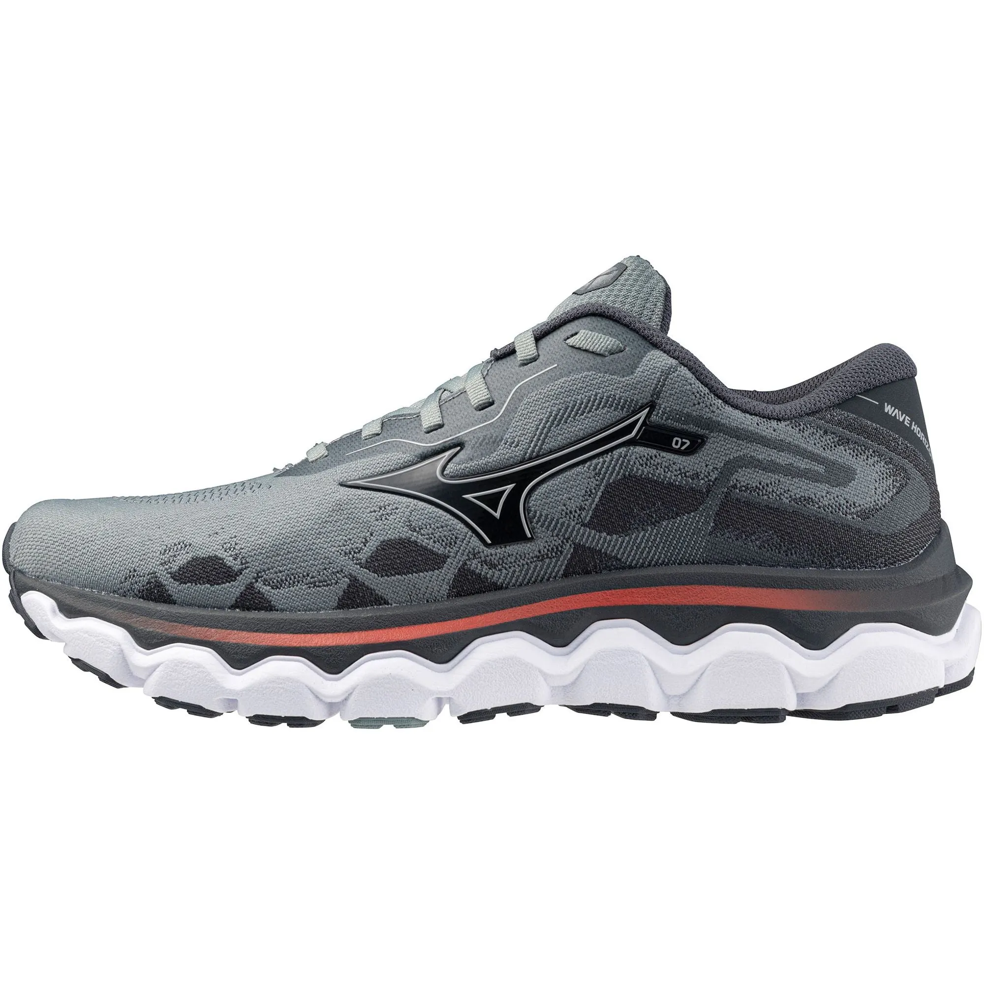 Mizuno Wave Horizon 7 Mens Running Shoes - Grey